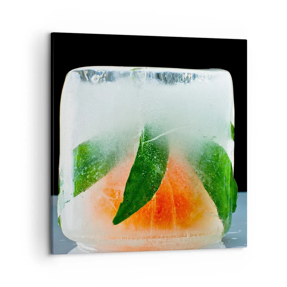 Schilderen op canvas - Fris en koel - 50x50 cm