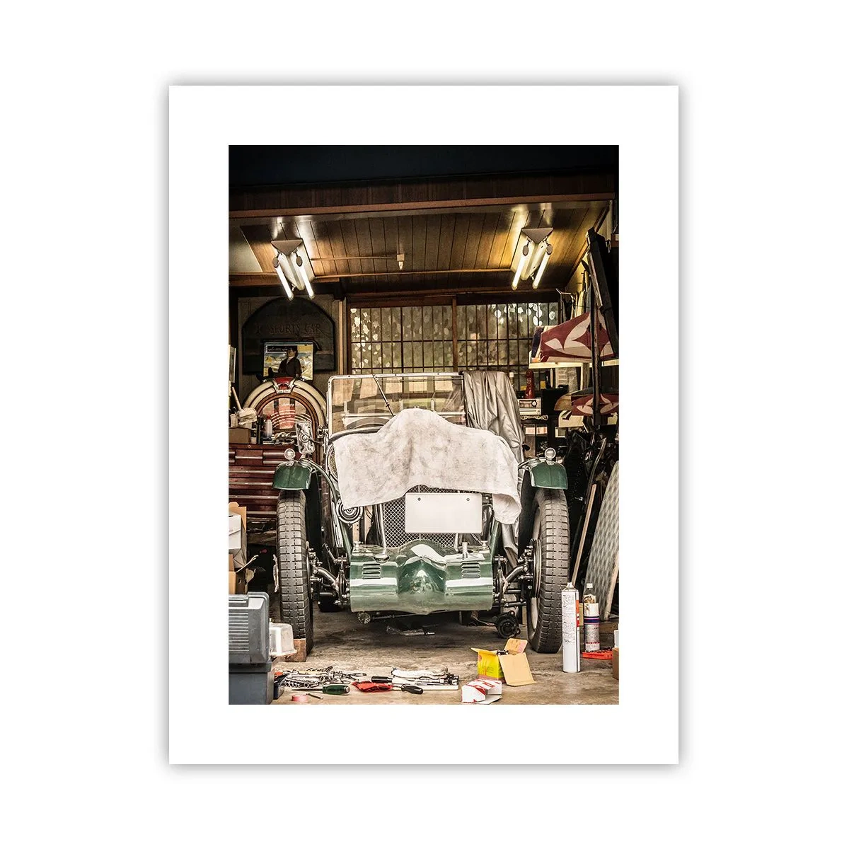 Poster - Terug naar het verleden - 30x40 cm