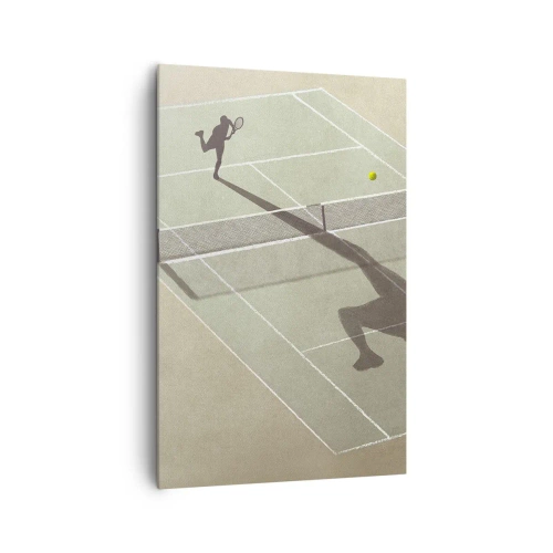 Schilderen op canvas - Jezelf overwinnen - 80x120 cm