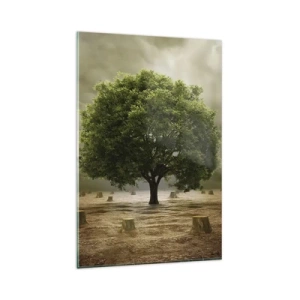 Schilderen op glas - Alle hoop - 80x120 cm