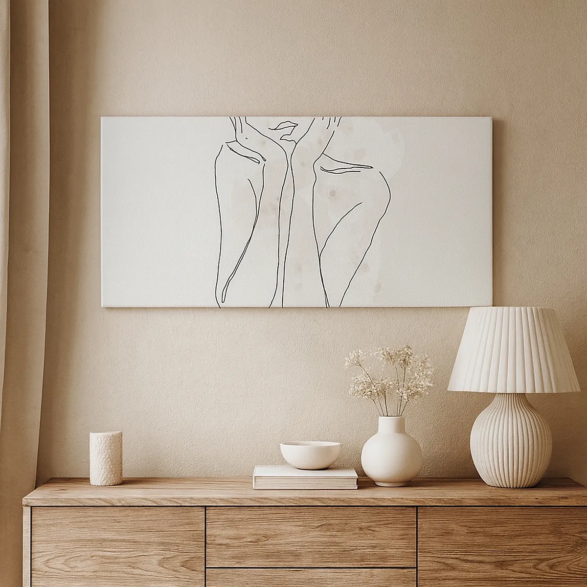 Schilderen op canvas - Een dromerig moment - 30x30 cm