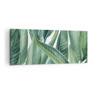 Schilderen op canvas - Groen zelf - 120x50 cm