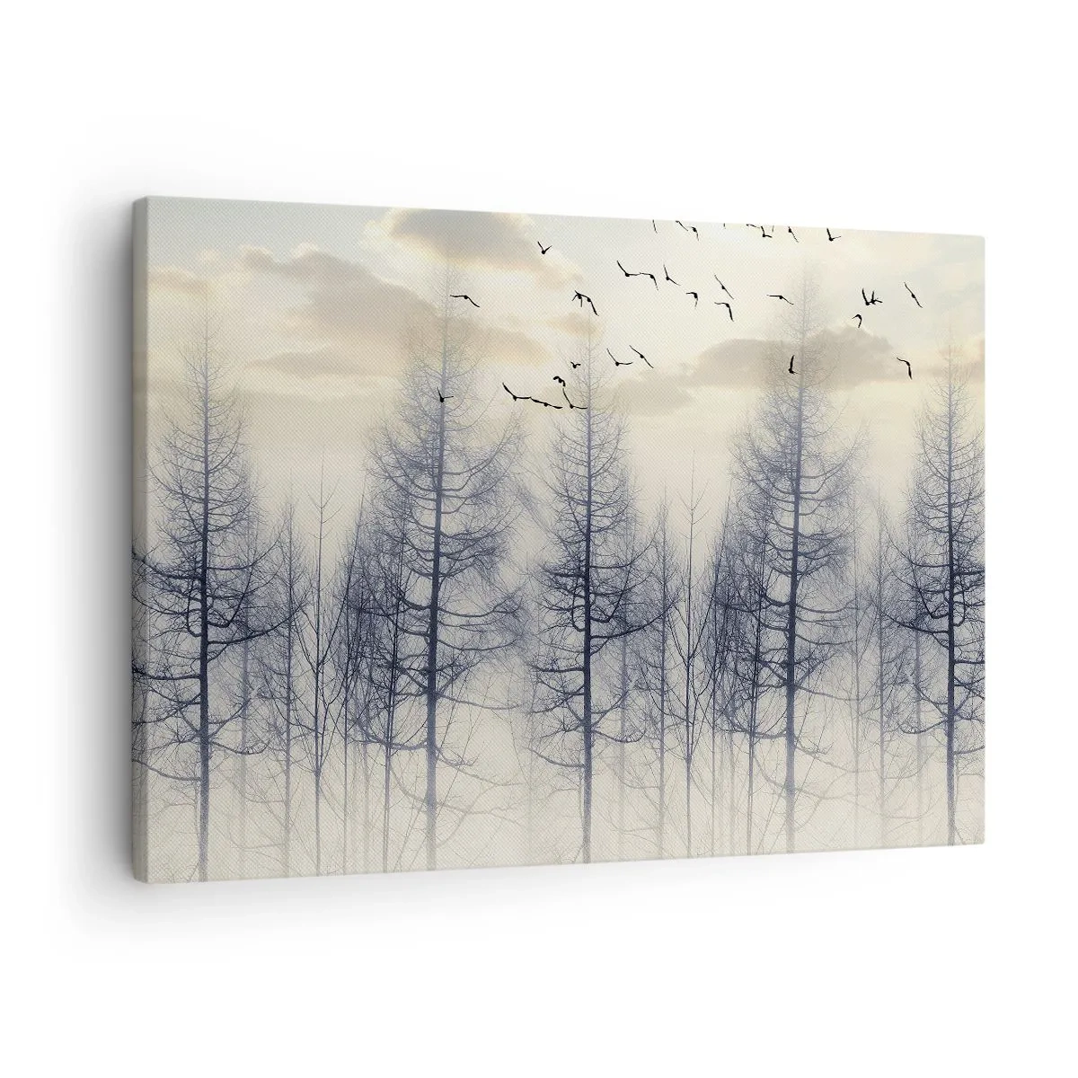 Schilderen op canvas - Bosgeesten - 70x50 cm