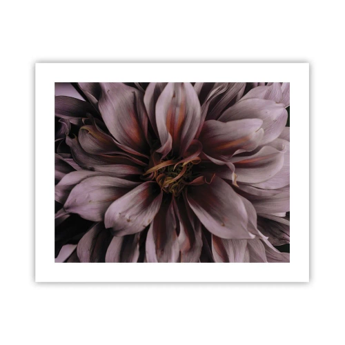 Poster - Een bloemenhart - 50x40 cm