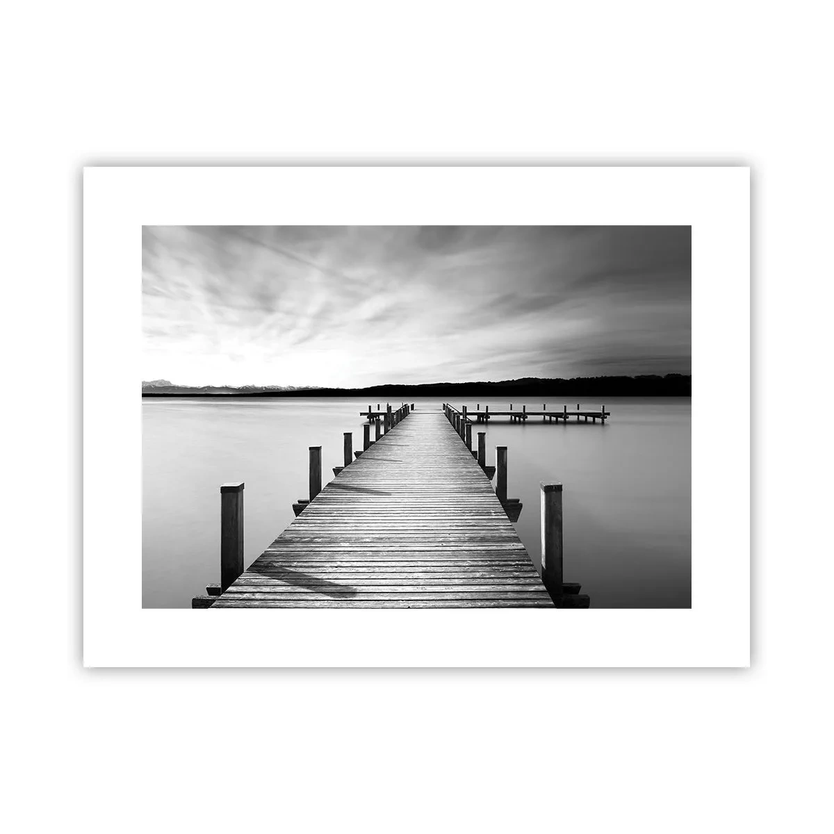 Poster - Bij de waterput - vrede - 40x30 cm