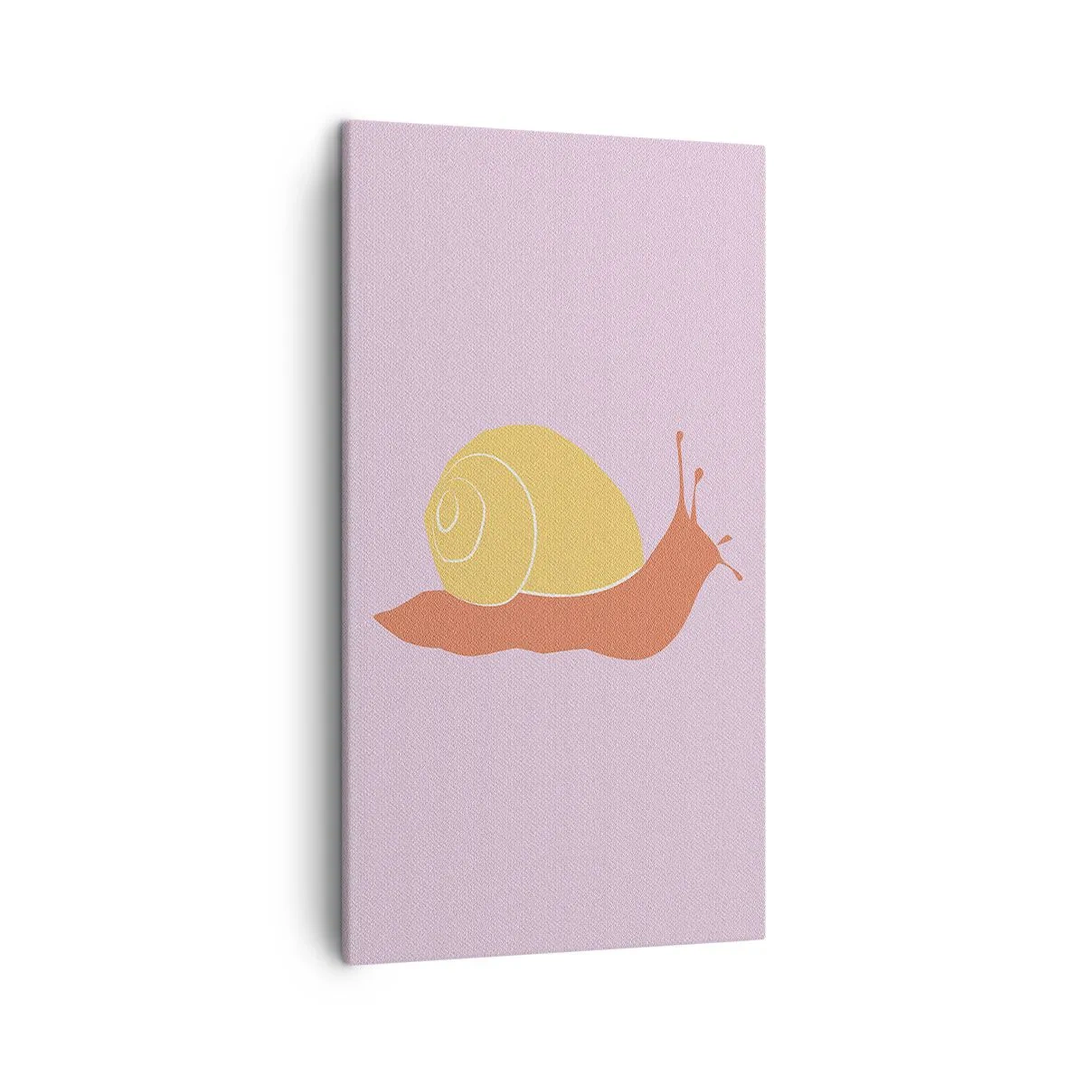 Schilderen op canvas - Er is geen haast - 45x80 cm