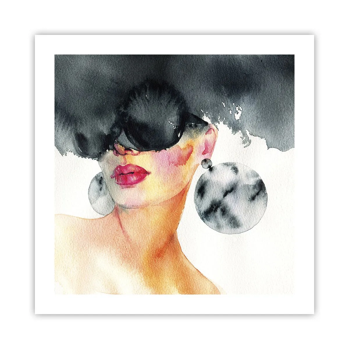 Poster - Het geheim van elegantie - 50x50 cm