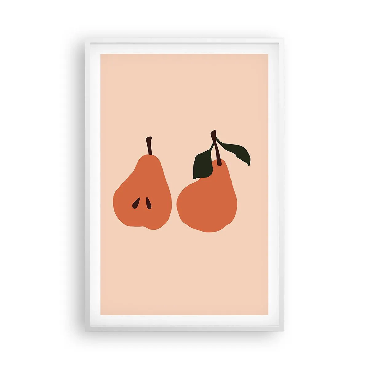 Poster in een witte lijst - Zoetheid zelf - 61x91 cm