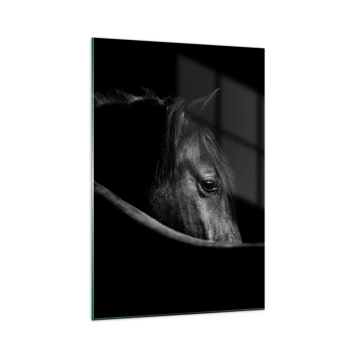 Schilderen op glas - Zwarte Prins - 70x100 cm