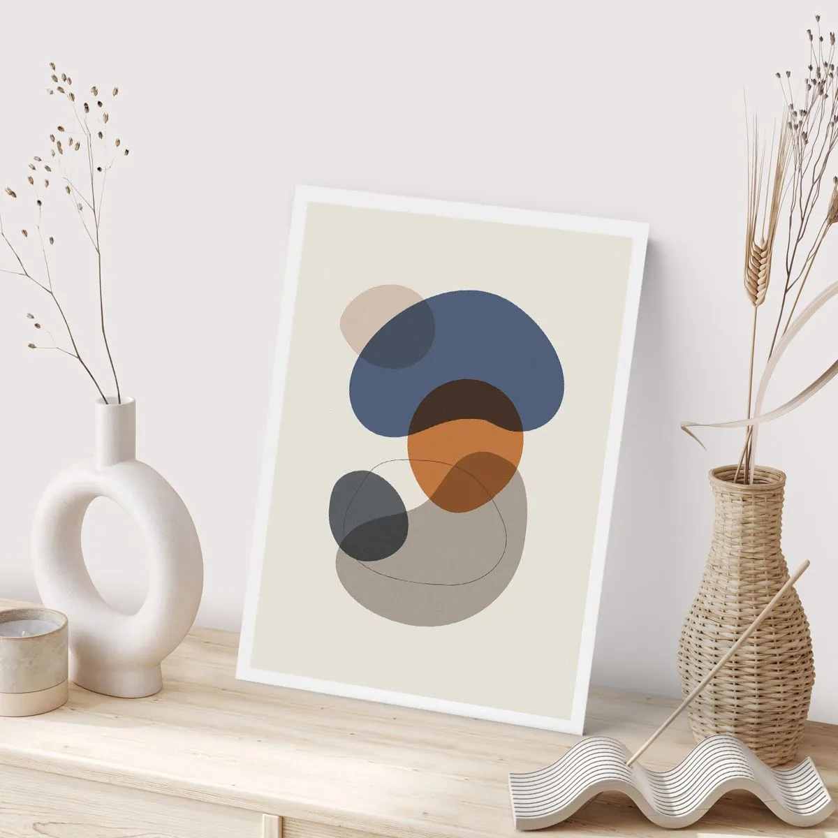 Poster - Kleur druppels - 30x40 cm