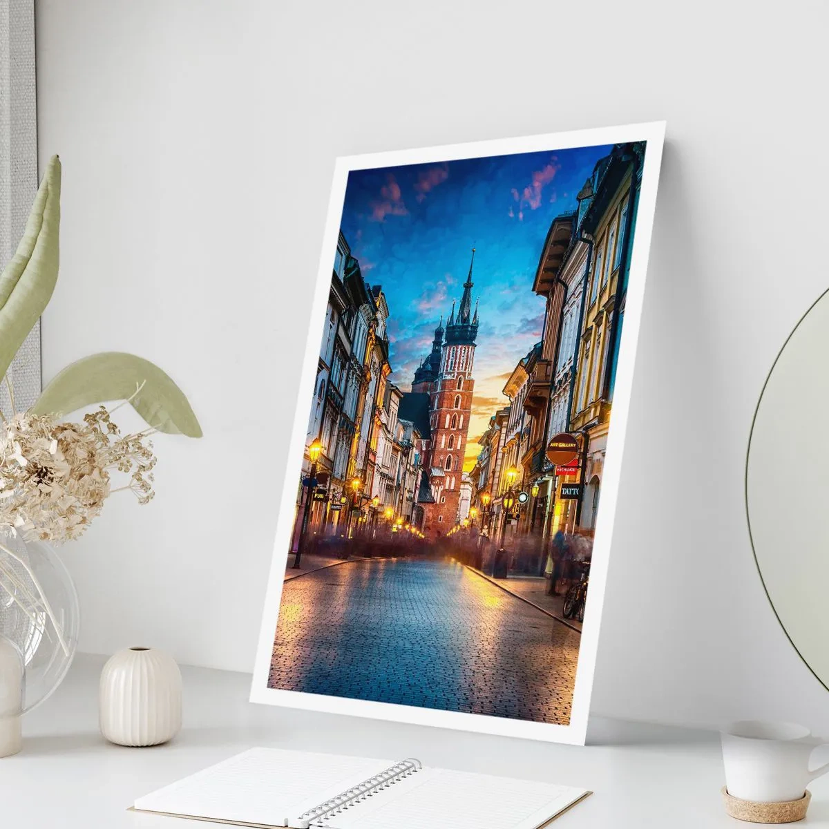 Poster - Charme van Krakau - 70x100 cm