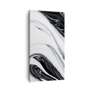 Schilderen op canvas - Een combinatie van tegenstellingen - 55x100 cm