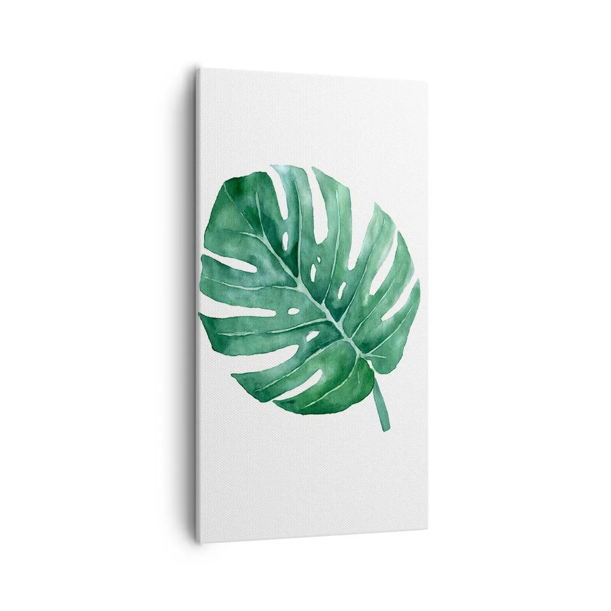 Schilderen op canvas - Groen concept - 55x100 cm