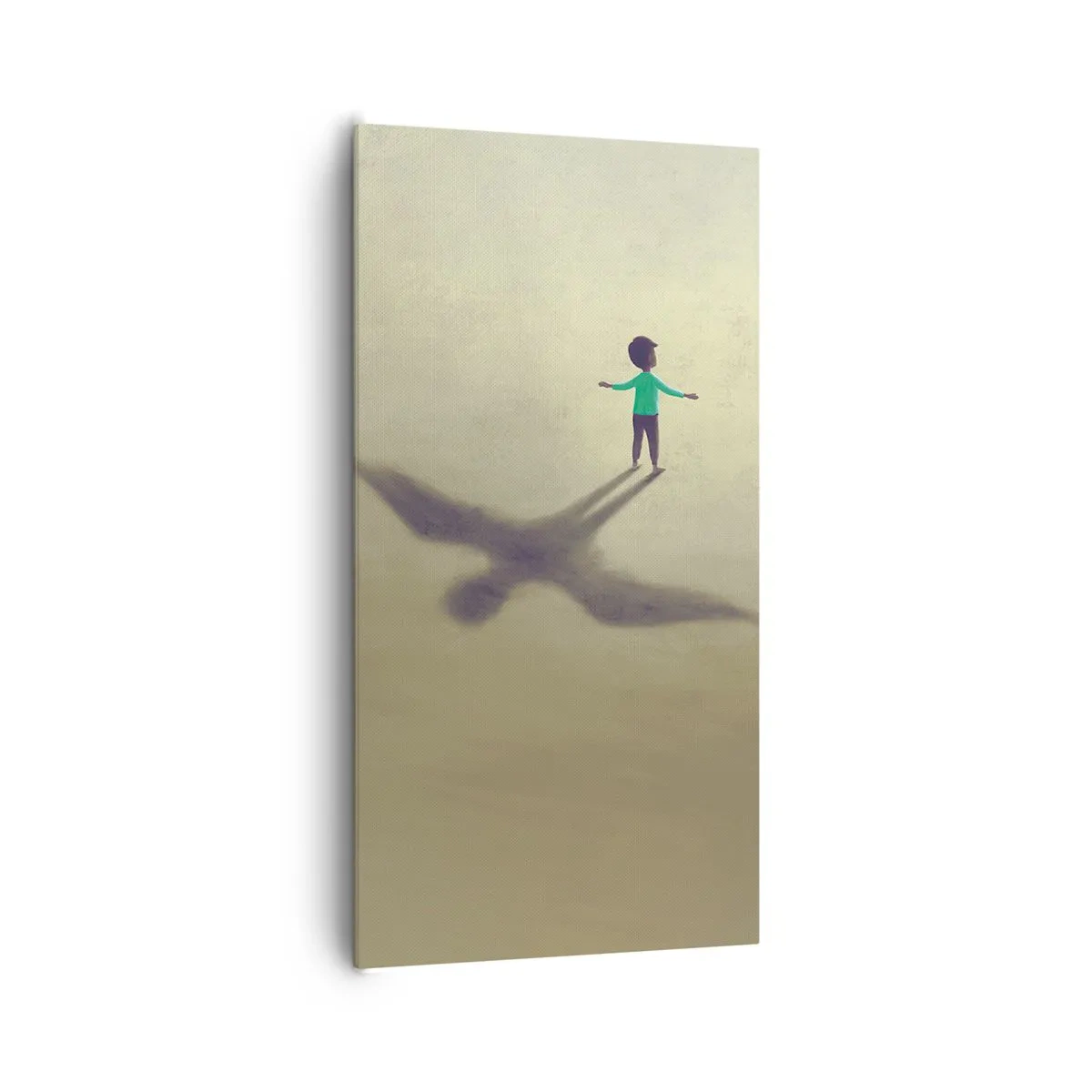 Schilderen op canvas - De held van de toekomst - 65x120 cm