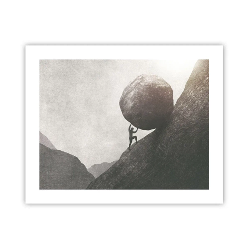 Poster - Ik geloof tegen alle hoop in - 50x40 cm