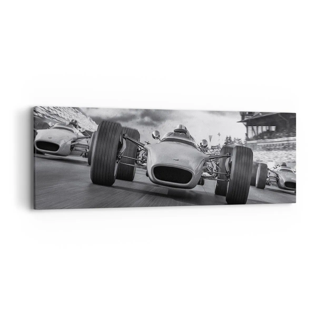 Schilderen op canvas - Er is kracht! - 90x30 cm