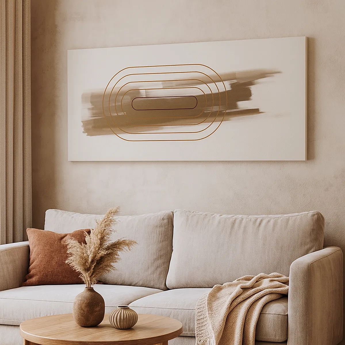 Schilderen op canvas - Een briesje grijs - 30x30 cm