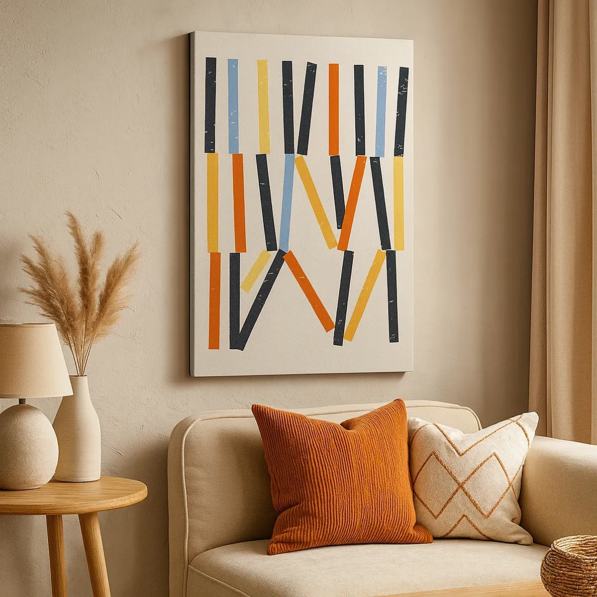 Schilderen op canvas - Compositie op goed niveau - 50x70 cm