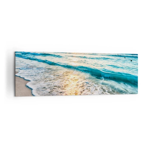Schilderen op canvas - Een uitzicht dat de moeite waard is - 160x50 cm