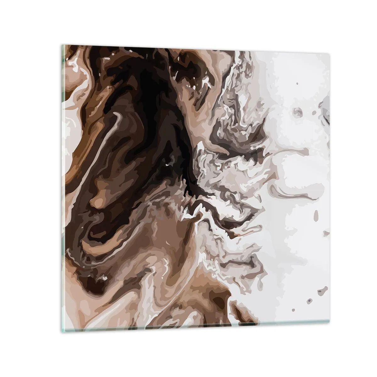 Schilderen op glas - Kleurcontrast - 40x40 cm