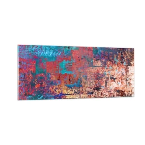 Schilderen op glas - Geheugen en vergetelheid - 100x40 cm