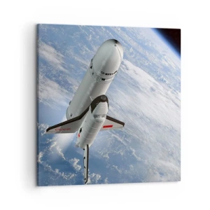 Schilderen op canvas - Kosmische Hemelvaart - 50x50 cm