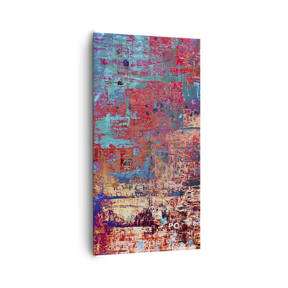 Schilderen op canvas - Geheugen en vergetelheid - 65x120 cm