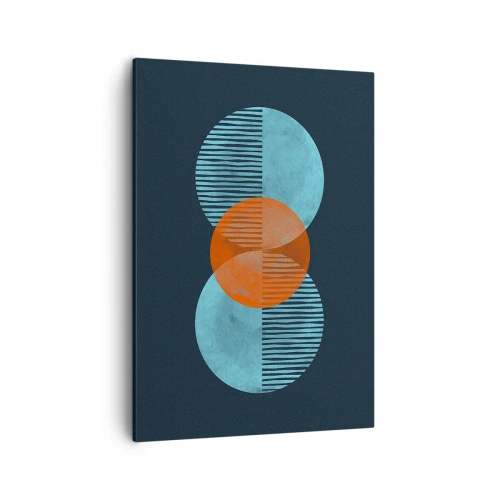 Schilderen op canvas - Symmetrische compositie - 50x70 cm