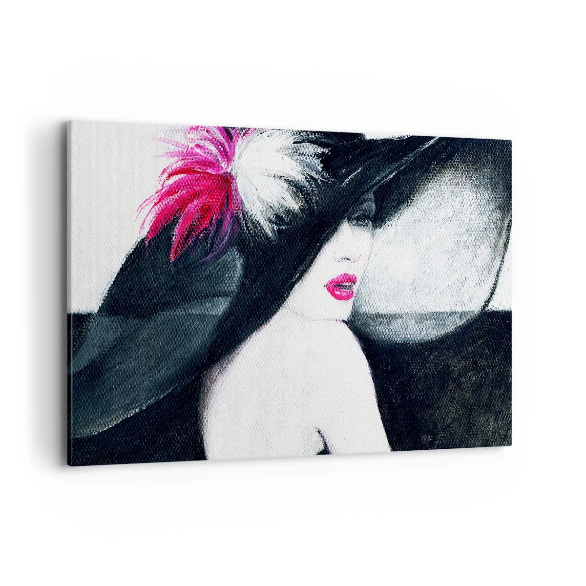 Schilderen op canvas - Altijd een geheim - 120x80 cm