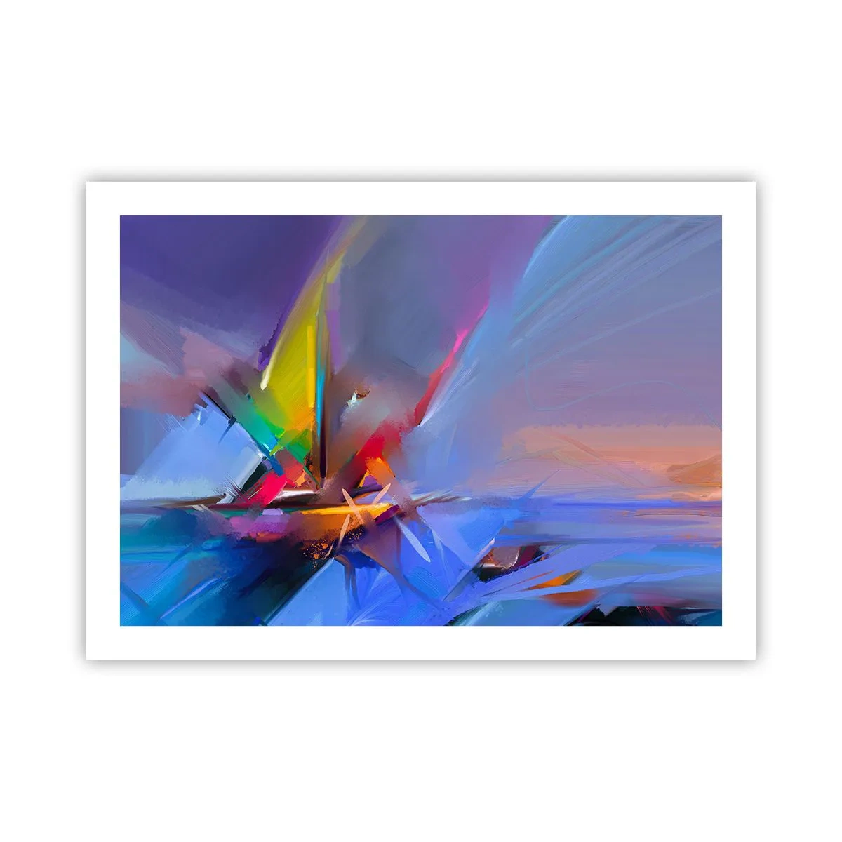 Poster - Propellers als een vogel - 70x50 cm
