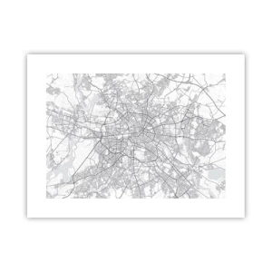 Poster - Berlijnse bloem - 40x30 cm