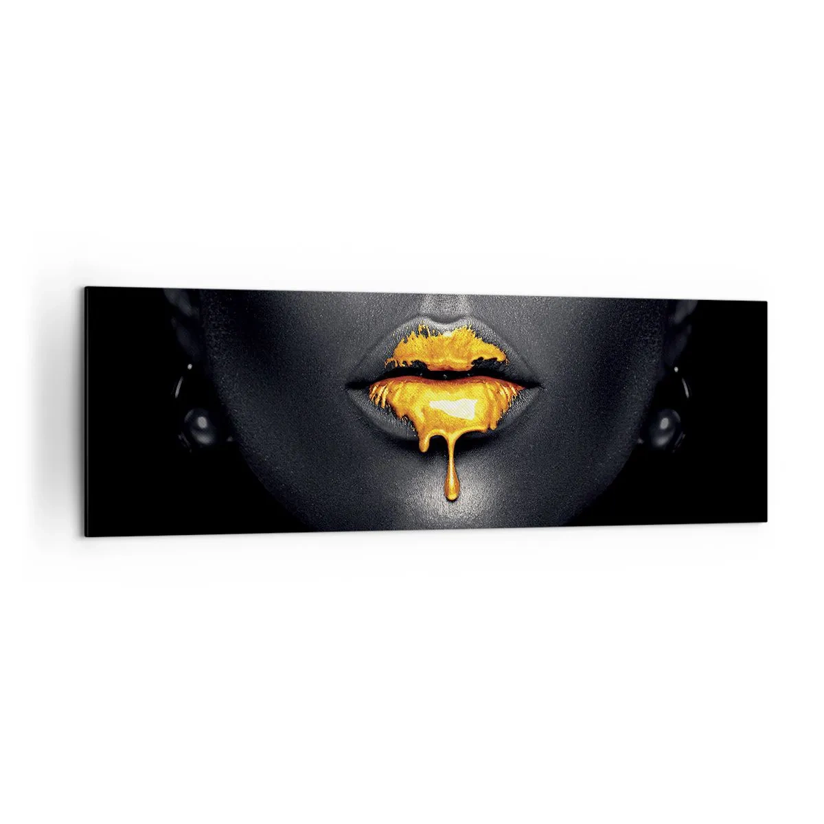 Schilderen op canvas - Goldmouth - 160x50 cm