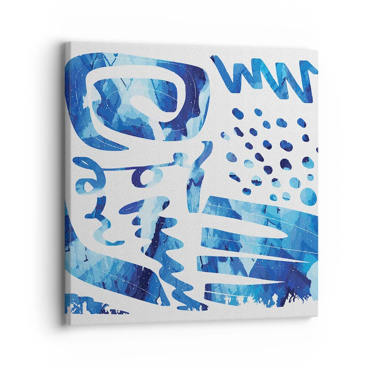 Schilderen op canvas - Terug naar de wortels - 30x30 cm