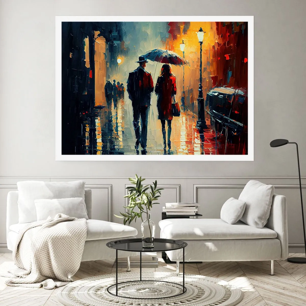 Poster - Stedelijk love strory - 40x30 cm