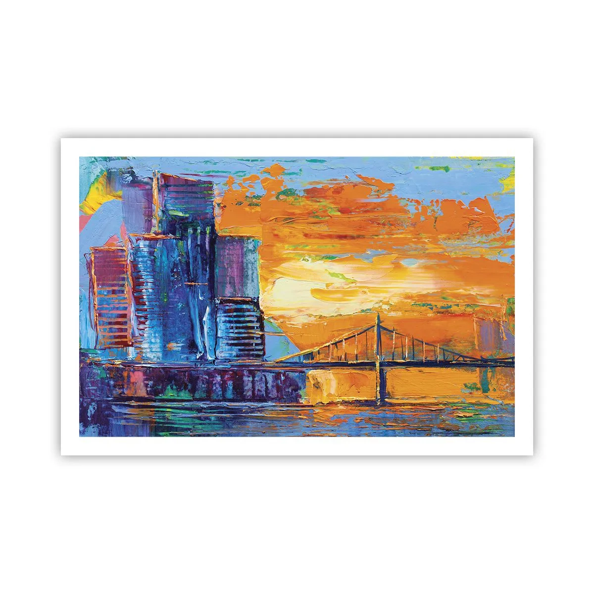 Poster - Cultuur en natuur - 91x61 cm