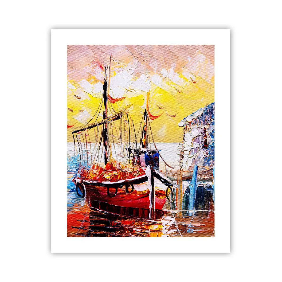 Poster - Gelukkige terugkeer - 40x50 cm