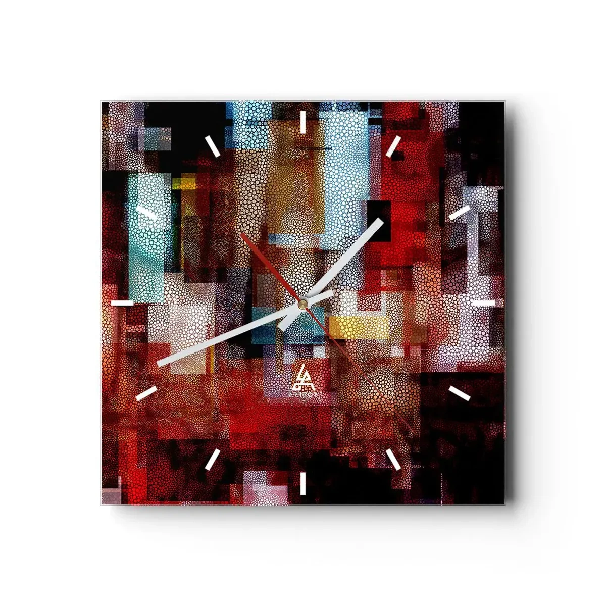 Wandklok - Klok - Het is een allegaartje - 30x30 cm