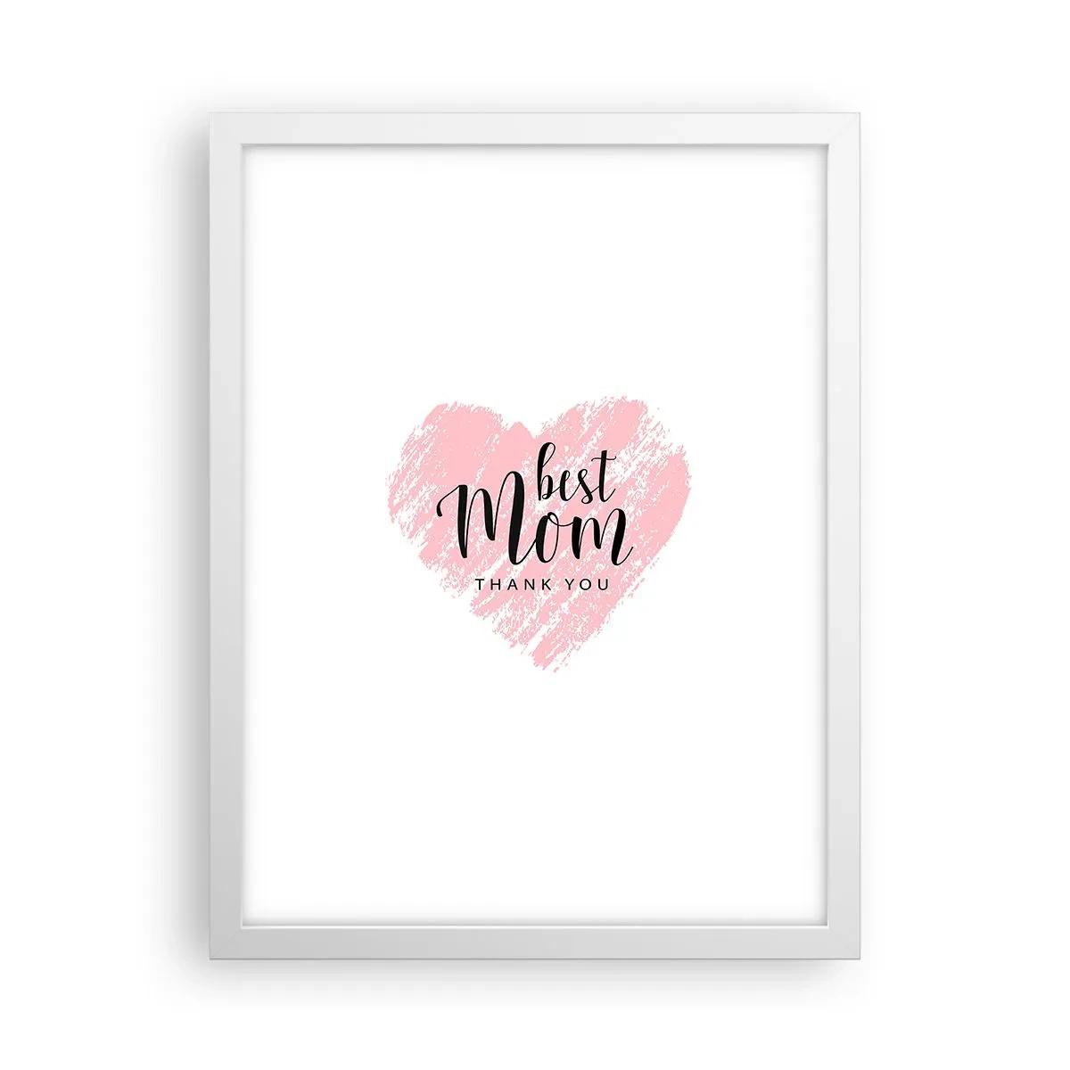 Poster in een witte lijst - Altijd het juiste moment - 30x40 cm