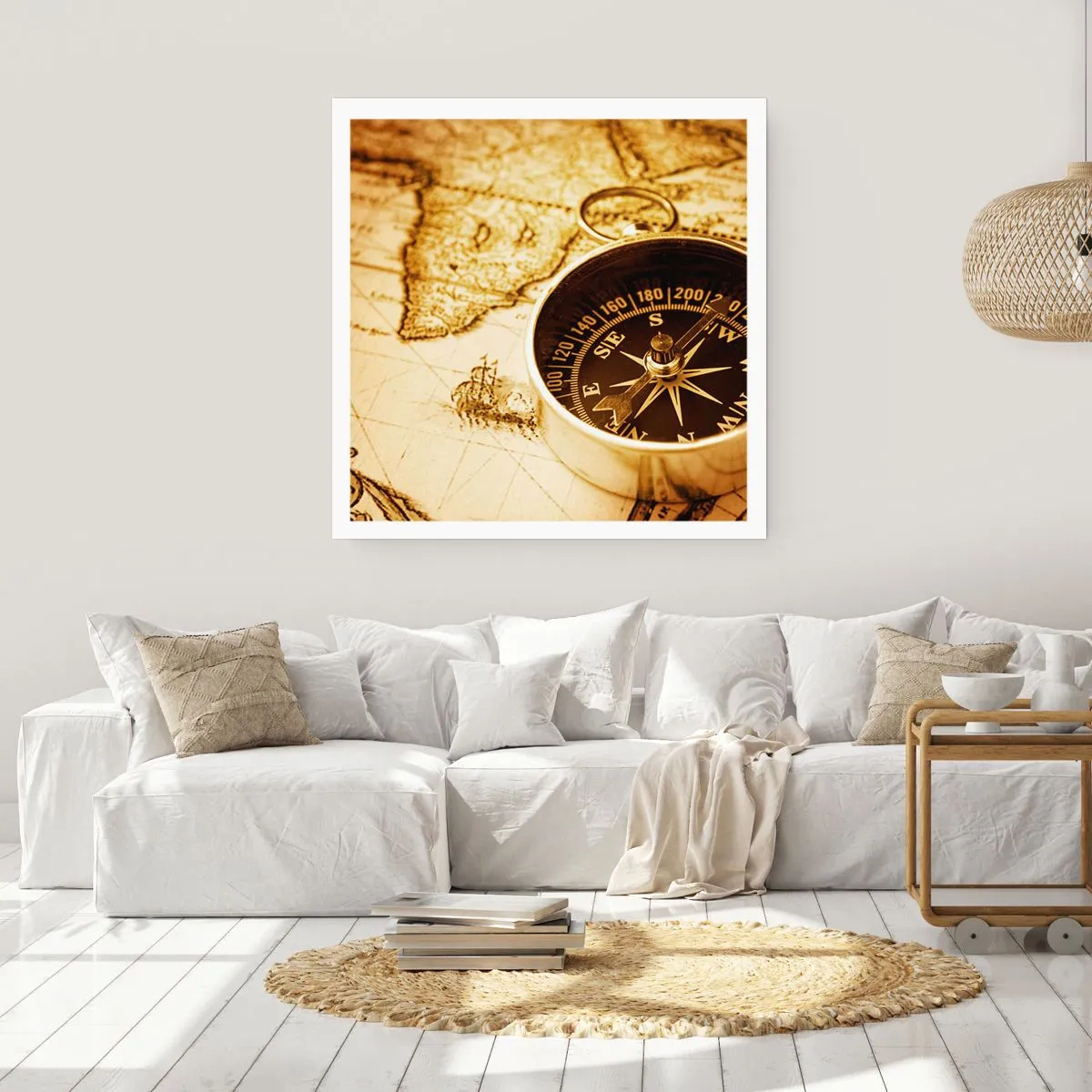 Poster - Oost of west? - 50x50 cm