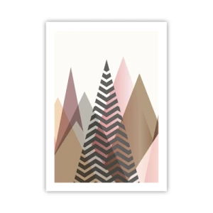 Poster - Piramidaal uitzicht - 50x70 cm