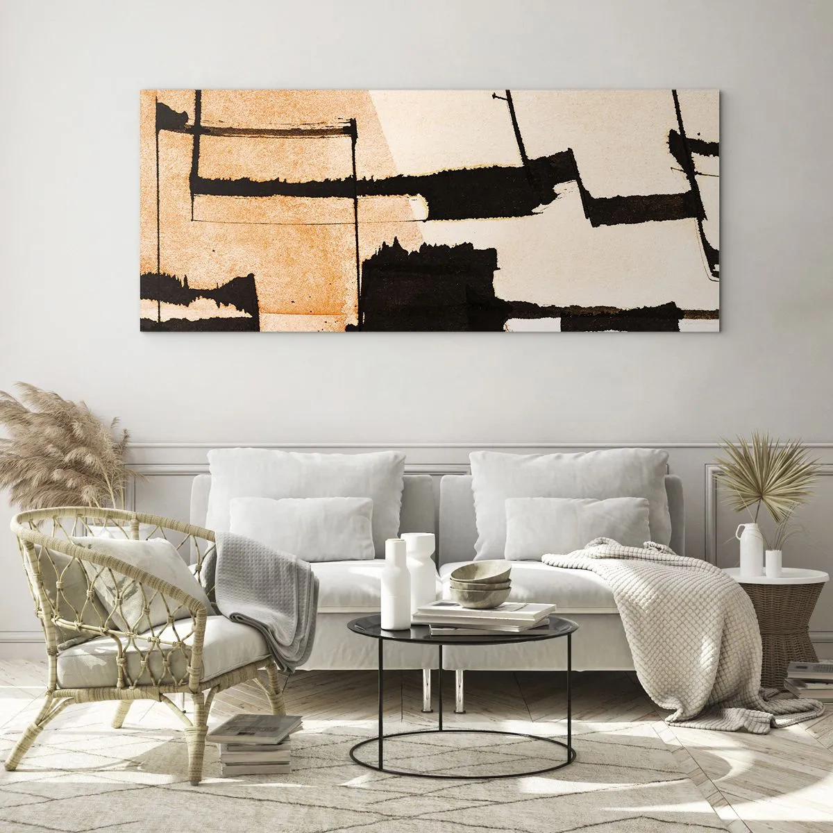 Schilderen op glas - Bestel echter - 100x40 cm