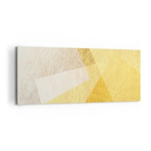 Schilderen op canvas - Geometrie weer - 100x40 cm