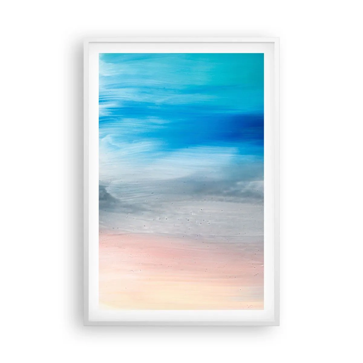 Poster in een witte lijst - Elementen: lucht - 61x91 cm