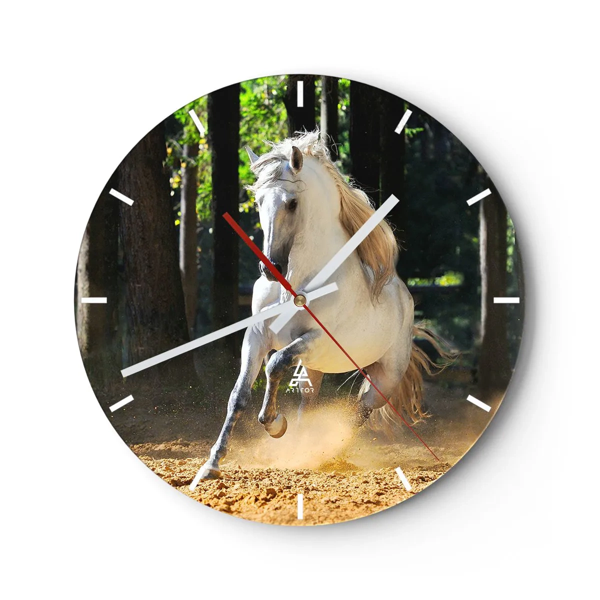 Wandklok - Klok - Zoals uit een fantasieroman - 40x40 cm