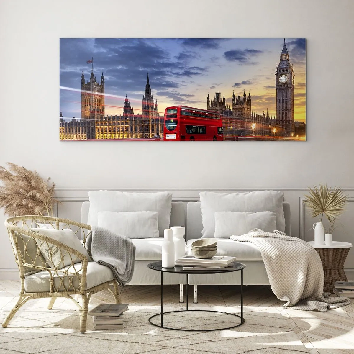 Schilderen op glas - Speciale tekens - 140x50 cm