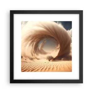 Poster in een zwarte lijst - Open portaal - 30x30 cm