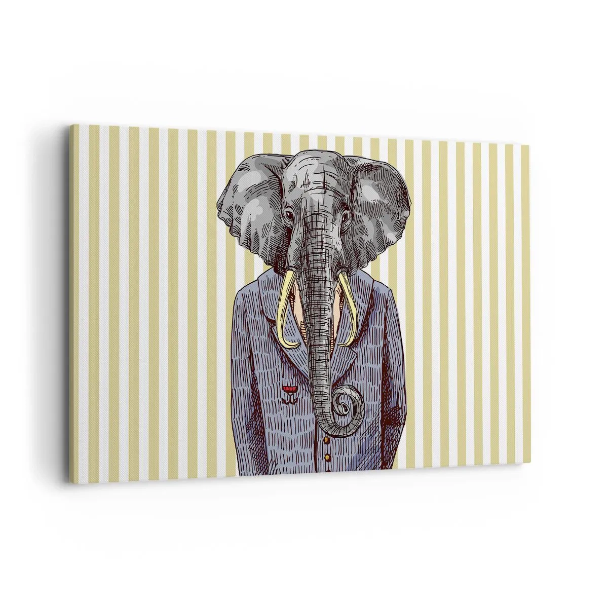 Schilderen op canvas - Elegant van nature - 120x80 cm