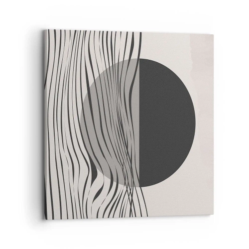 Schilderen op canvas - Halve compositie - 70x70 cm