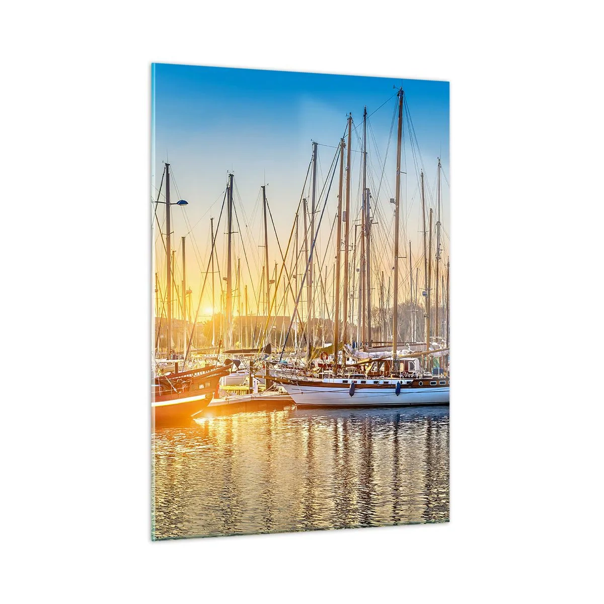 Schilderen op glas - De wind moet ook slapen - 50x70 cm