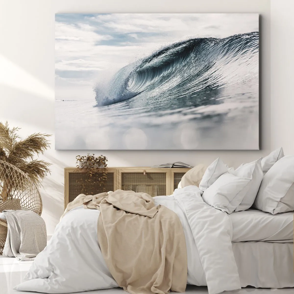 Schilderen op canvas - Waterpiek - 120x80 cm
